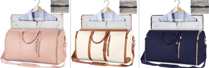 Large Capacity Travel Duffle Bag Women's Handbag Folding Suit Bag Waterproof Clothes Totes - RALO COLLECTION STUDIO