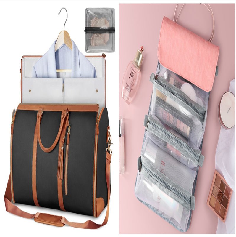 Large Capacity Travel Duffle Bag Women's Handbag Folding Suit Bag Waterproof Clothes Totes - RALO COLLECTION STUDIO