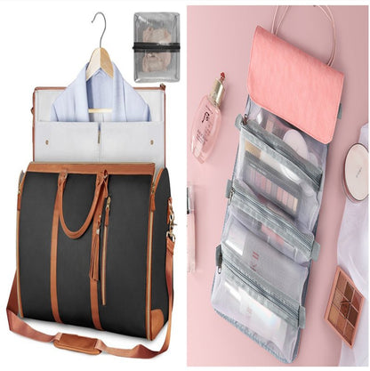 Large Capacity Travel Duffle Bag Women's Handbag Folding Suit Bag Waterproof Clothes Totes - RALO COLLECTION STUDIO