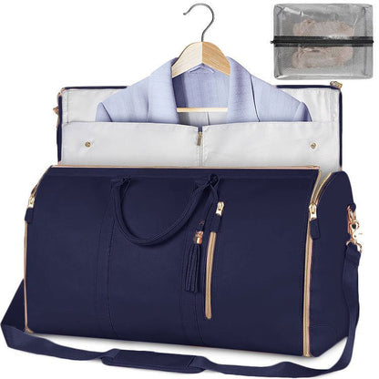 Large Capacity Travel Duffle Bag Women's Handbag Folding Suit Bag Waterproof Clothes Totes - RALO COLLECTION STUDIO