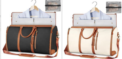 Large Capacity Travel Duffle Bag Women's Handbag Folding Suit Bag Waterproof Clothes Totes - RALO COLLECTION STUDIO