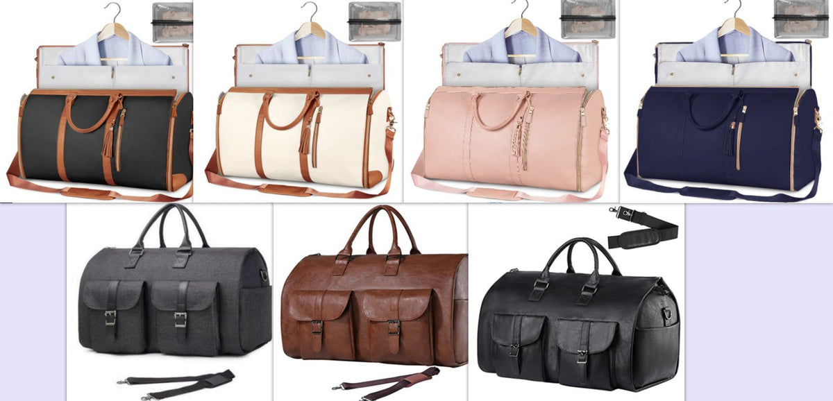 Large Capacity Travel Duffle Bag Women's Handbag Folding Suit Bag Waterproof Clothes Totes - RALO COLLECTION STUDIO