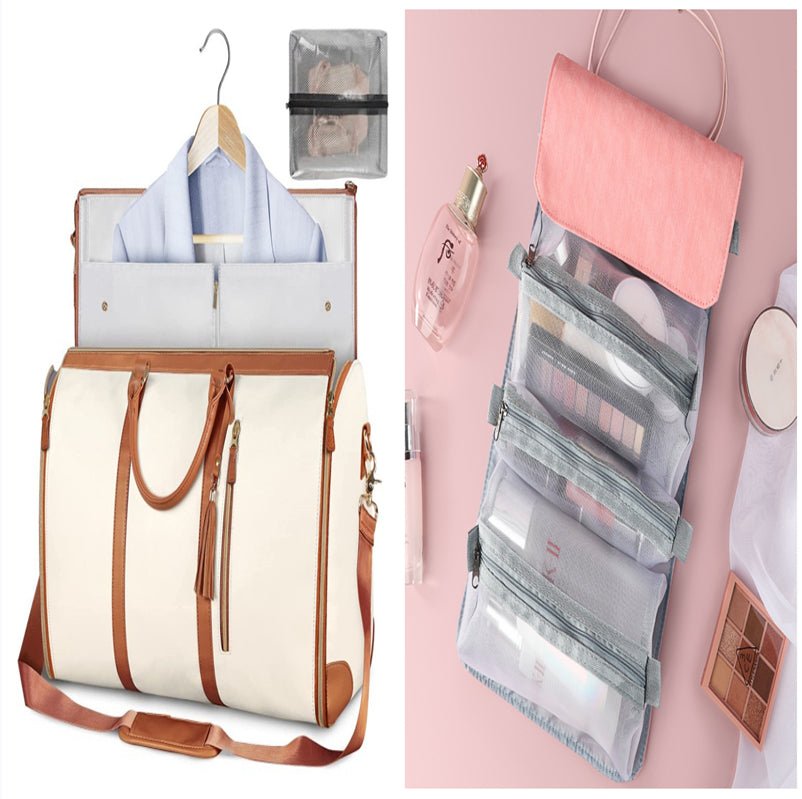 Large Capacity Travel Duffle Bag Women's Handbag Folding Suit Bag Waterproof Clothes Totes - RALO COLLECTION STUDIO