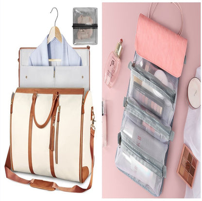Large Capacity Travel Duffle Bag Women's Handbag Folding Suit Bag Waterproof Clothes Totes - RALO COLLECTION STUDIO