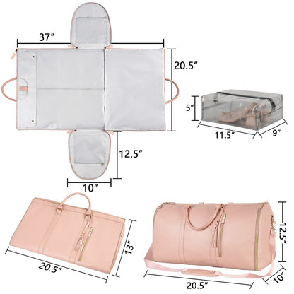 Large Capacity Travel Duffle Bag Women's Handbag Folding Suit Bag Waterproof Clothes Totes - RALO COLLECTION STUDIO