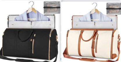 Large Capacity Travel Duffle Bag Women's Handbag Folding Suit Bag Waterproof Clothes Totes - RALO COLLECTION STUDIO