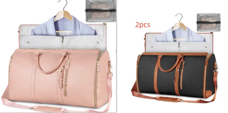 Large Capacity Travel Duffle Bag Women's Handbag Folding Suit Bag Waterproof Clothes Totes - RALO COLLECTION STUDIO