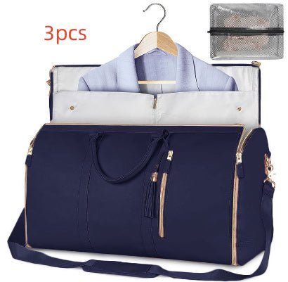 Large Capacity Travel Duffle Bag Women's Handbag Folding Suit Bag Waterproof Clothes Totes - RALO COLLECTION STUDIO