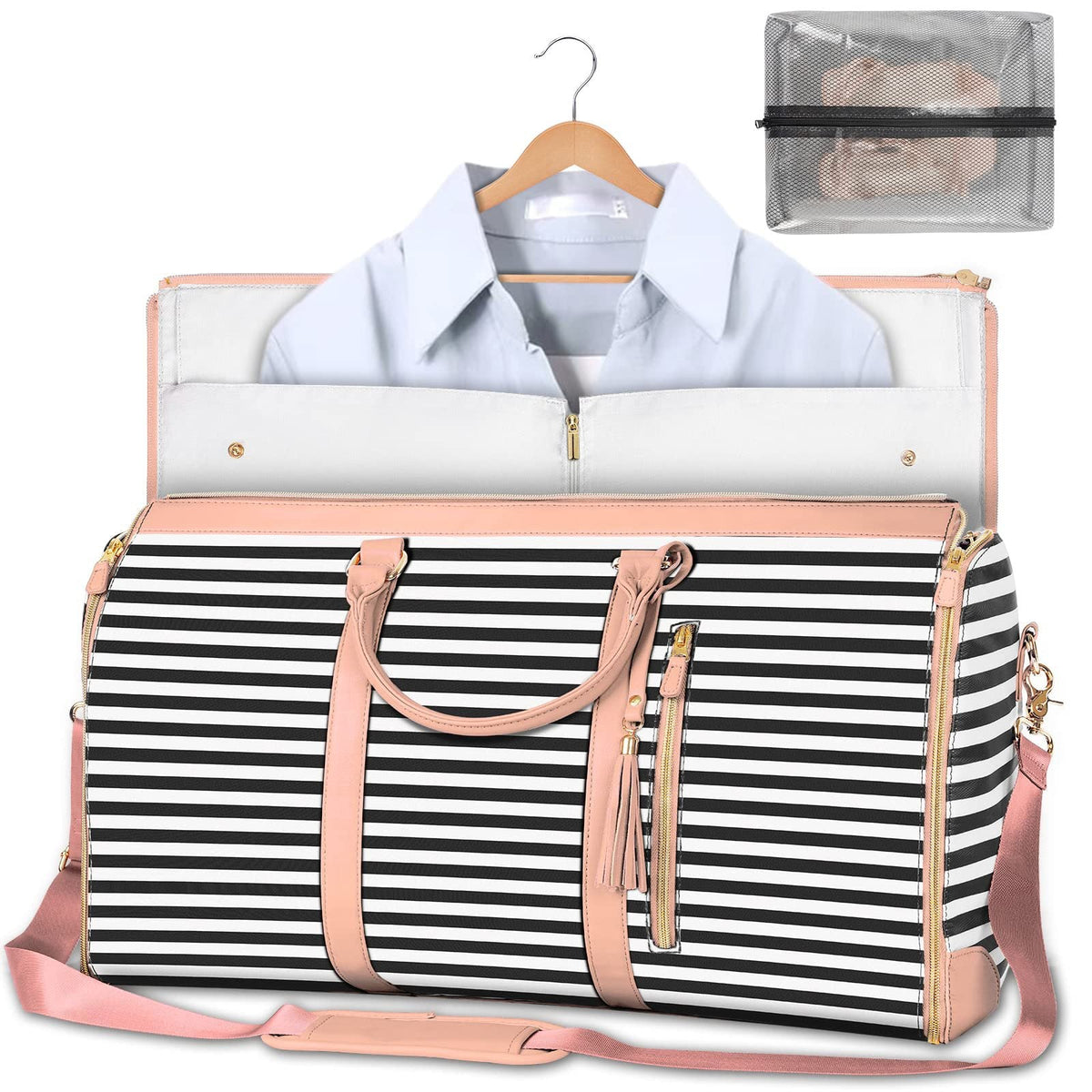 Large Capacity Travel Duffle Bag Women's Handbag Folding Suit Bag Waterproof Clothes Totes - RALO COLLECTION STUDIO
