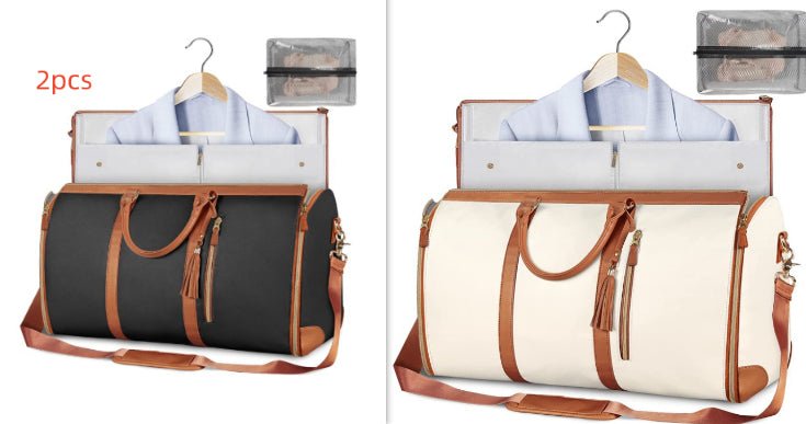 Large Capacity Travel Duffle Bag Women's Handbag Folding Suit Bag Waterproof Clothes Totes - RALO COLLECTION STUDIO