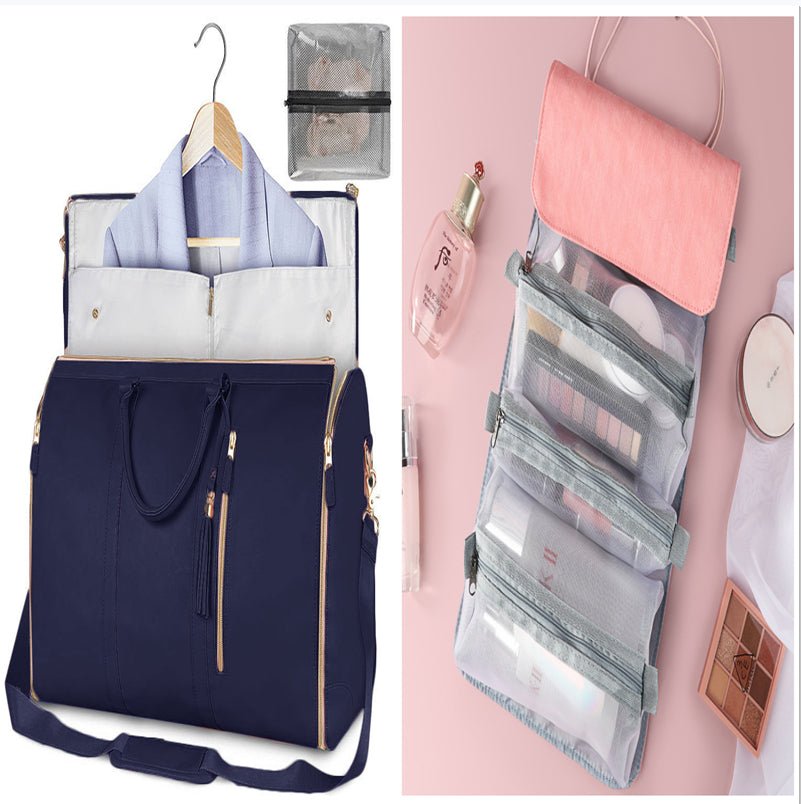 Large Capacity Travel Duffle Bag Women's Handbag Folding Suit Bag Waterproof Clothes Totes - RALO COLLECTION STUDIO