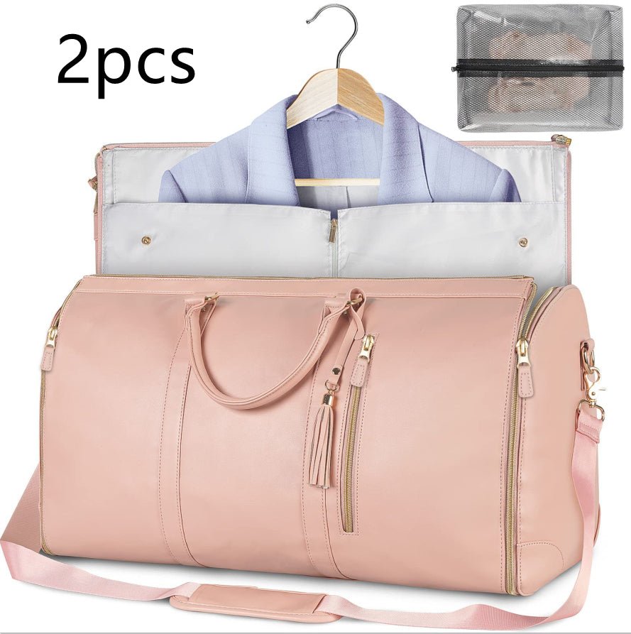 Large Capacity Travel Duffle Bag Women's Handbag Folding Suit Bag Waterproof Clothes Totes - RALO COLLECTION STUDIO