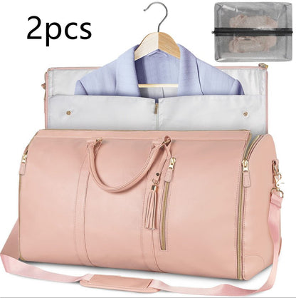 Large Capacity Travel Duffle Bag Women's Handbag Folding Suit Bag Waterproof Clothes Totes - RALO COLLECTION STUDIO
