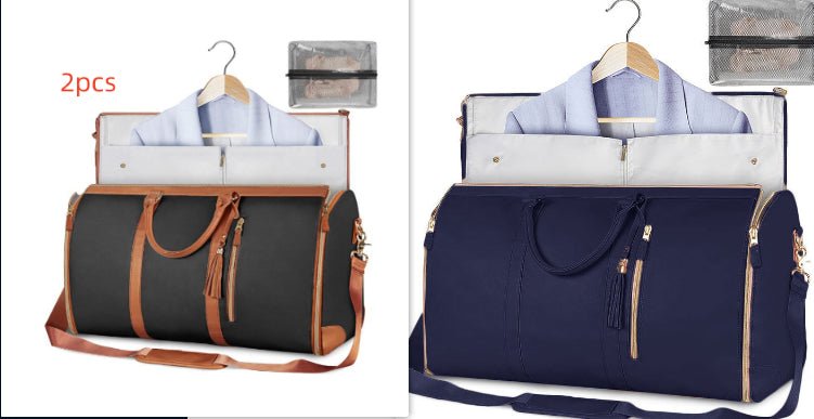 Large Capacity Travel Duffle Bag Women's Handbag Folding Suit Bag Waterproof Clothes Totes - RALO COLLECTION STUDIO