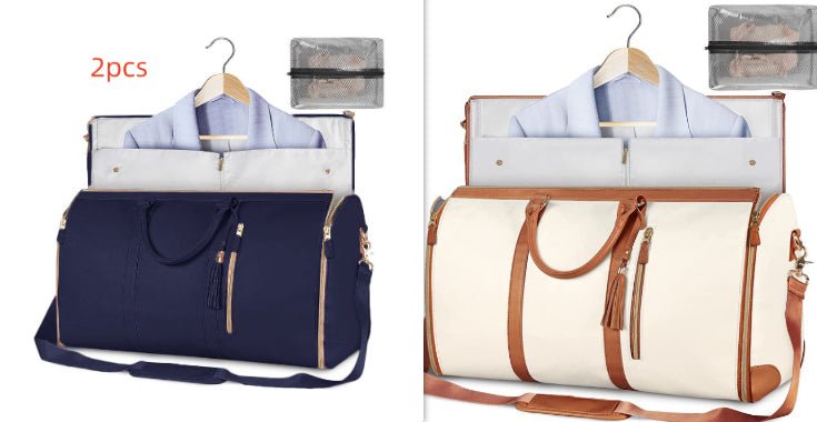 Large Capacity Travel Duffle Bag Women's Handbag Folding Suit Bag Waterproof Clothes Totes - RALO COLLECTION STUDIO