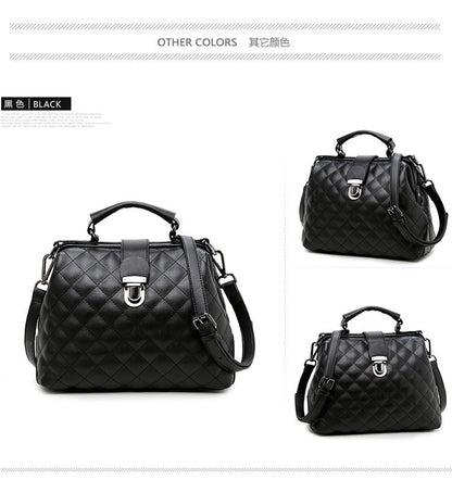 Ralo Vintage Luxe Lingge Leather Doctor Bag - RALO COLLECTION STUDIO