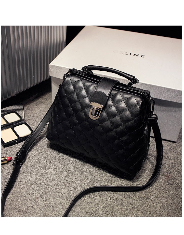 Ralo Vintage Luxe Lingge Leather Doctor Bag - RALO COLLECTION STUDIO