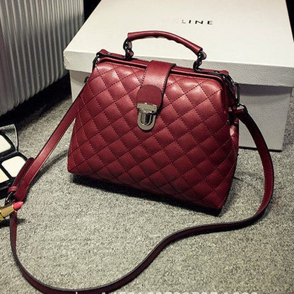 Ralo Vintage Luxe Lingge Leather Doctor Bag - RALO COLLECTION STUDIO