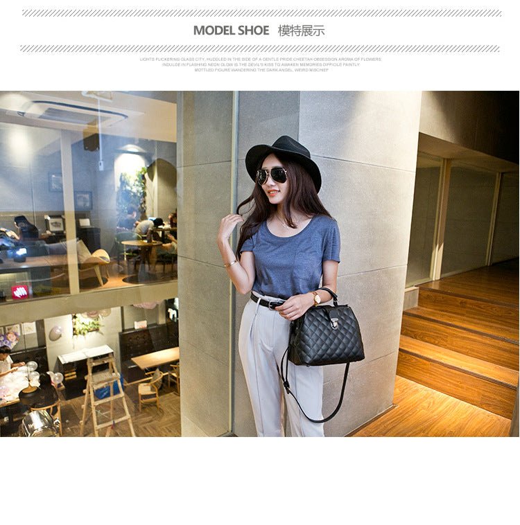 Ralo Vintage Luxe Lingge Leather Doctor Bag - RALO COLLECTION STUDIO
