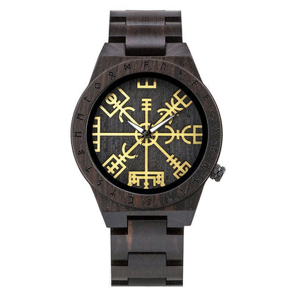 Leisure Ebony All Wood Watch - RALO COLLECTION STUDIO