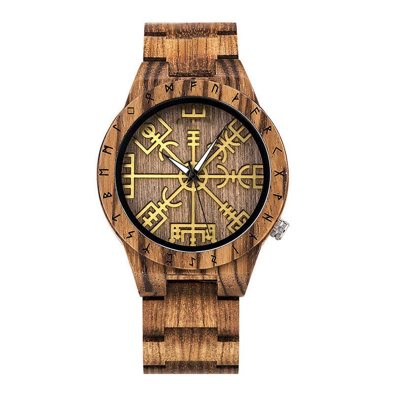 Leisure Ebony All Wood Watch - RALO COLLECTION STUDIO