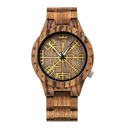 Leisure Ebony All Wood Watch - RALO COLLECTION STUDIO