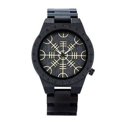 Leisure Ebony All Wood Watch - RALO COLLECTION STUDIO