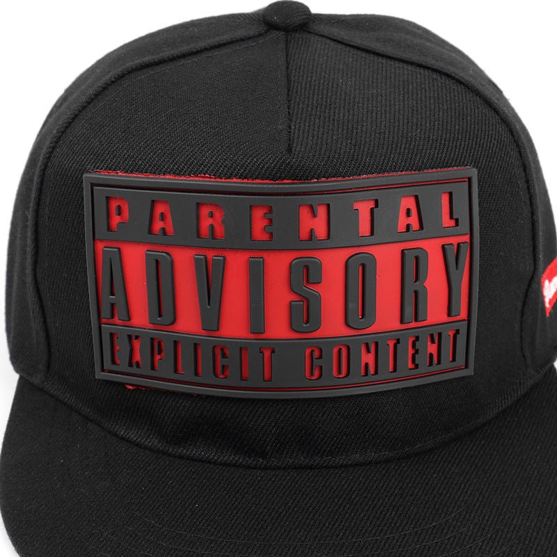 Letter Three-dimensional Printed Rubber Baseball Hat For Men And Women - RALO COLLECTION STUDIO