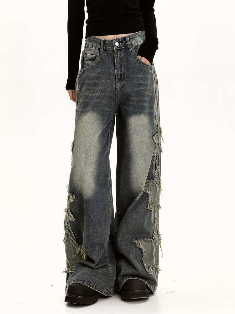 Loose Slimming Draping Wide-leg Floor-length Pants - RALO COLLECTION STUDIO