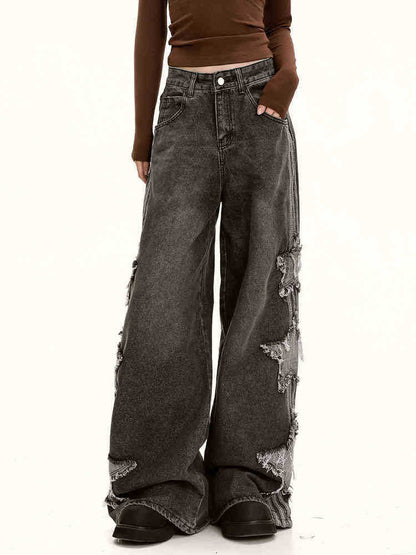 Loose Slimming Draping Wide-leg Floor-length Pants - RALO COLLECTION STUDIO