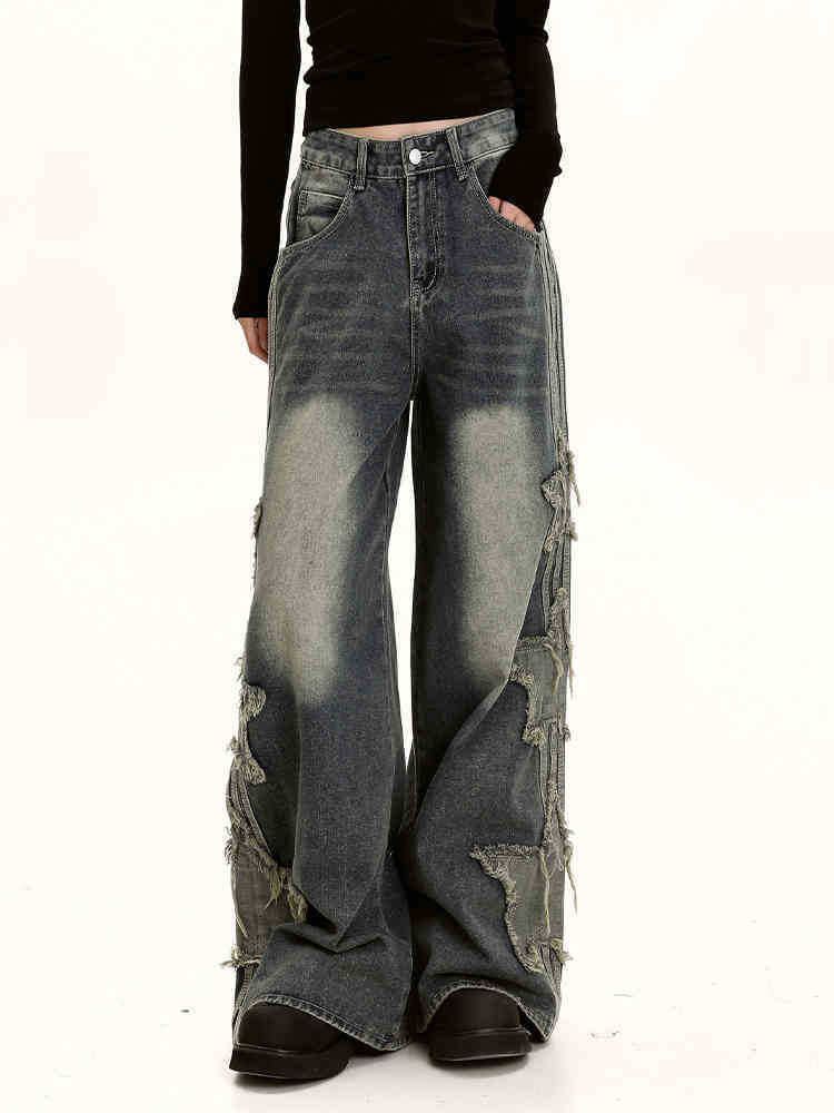 Loose Slimming Draping Wide-leg Floor-length Pants - RALO COLLECTION STUDIO