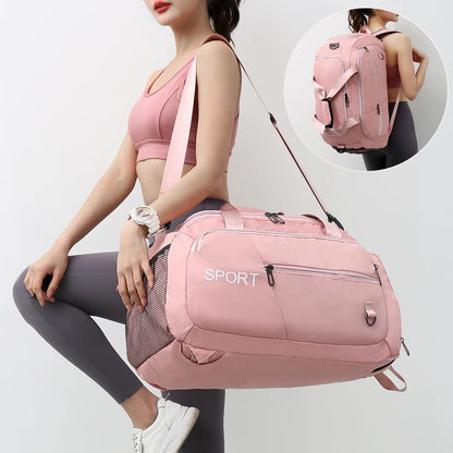 Luggage Bags For Women Handbag Oxford Men's Fitness Gym Shoulder Bag Waterproof Sports Travel Backpack With Shoes Compartment - RALO COLLECTION STUDIO