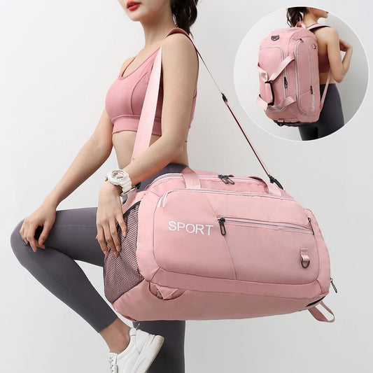 Luggage Bags For Women Handbag Oxford Men's Fitness Gym Shoulder Bag Waterproof Sports Travel Backpack With Shoes Compartment - RALO COLLECTION STUDIO