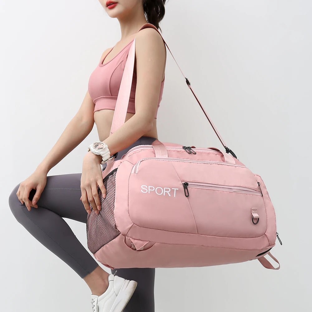 Luggage Bags For Women Handbag Oxford Men's Fitness Gym Shoulder Bag Waterproof Sports Travel Backpack With Shoes Compartment - RALO COLLECTION STUDIO
