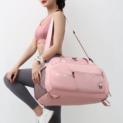 Luggage Bags For Women Handbag Oxford Men's Fitness Gym Shoulder Bag Waterproof Sports Travel Backpack With Shoes Compartment - RALO COLLECTION STUDIO
