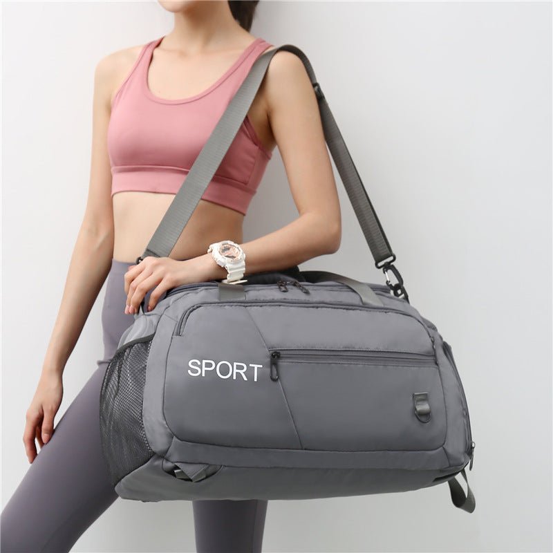 Luggage Bags For Women Handbag Oxford Men's Fitness Gym Shoulder Bag Waterproof Sports Travel Backpack With Shoes Compartment - RALO COLLECTION STUDIO