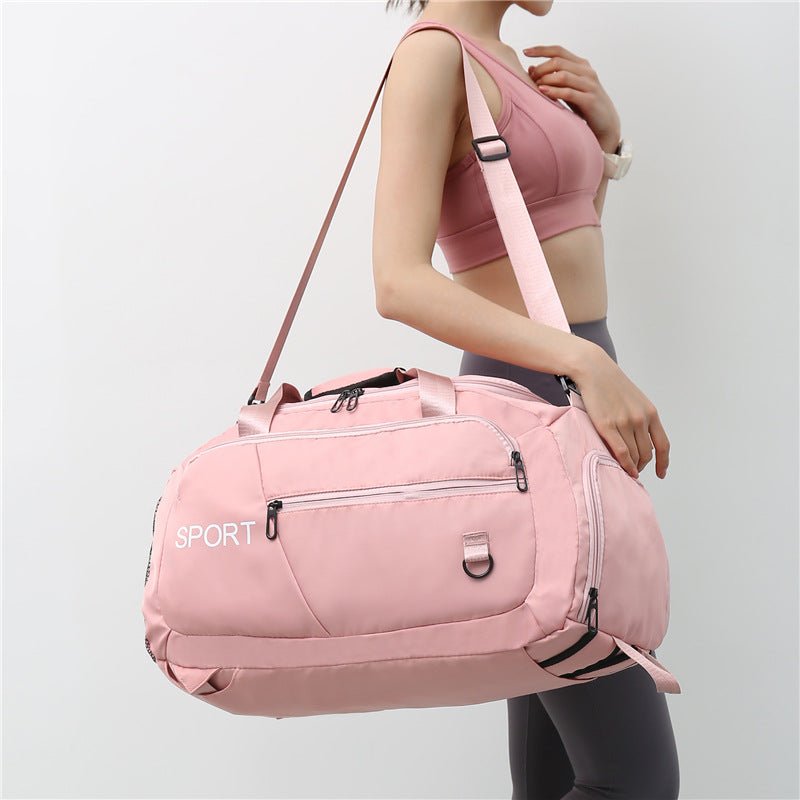 Luggage Bags For Women Handbag Oxford Men's Fitness Gym Shoulder Bag Waterproof Sports Travel Backpack With Shoes Compartment - RALO COLLECTION STUDIO