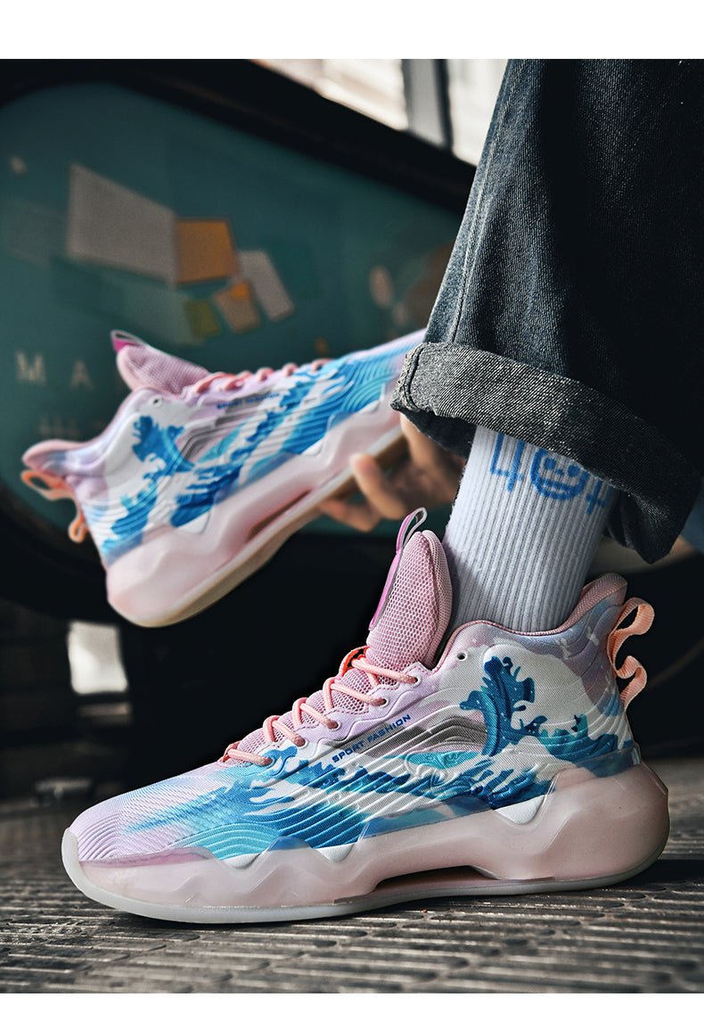 Luminous High-top Basketball Shoes - RALO COLLECTION STUDIO