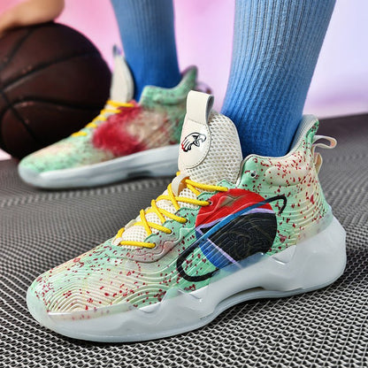 Luminous High-top Basketball Shoes - RALO COLLECTION STUDIO