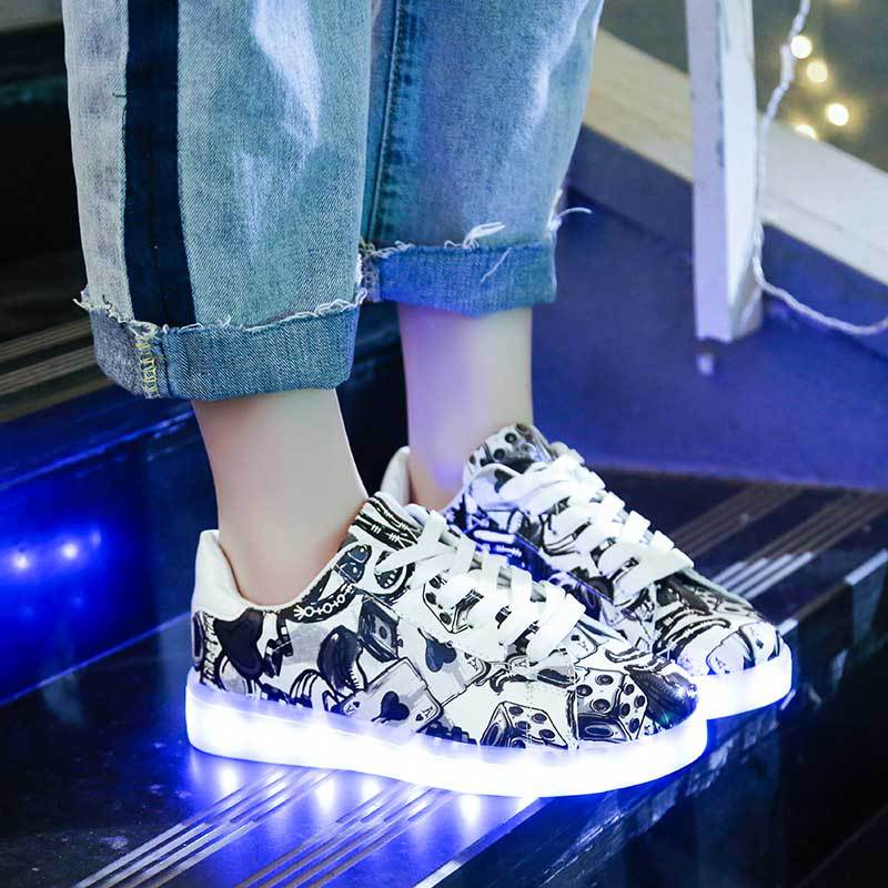 Luminous Shoes, Luminous Shoes, Casual Sneakers - RALO COLLECTION STUDIO