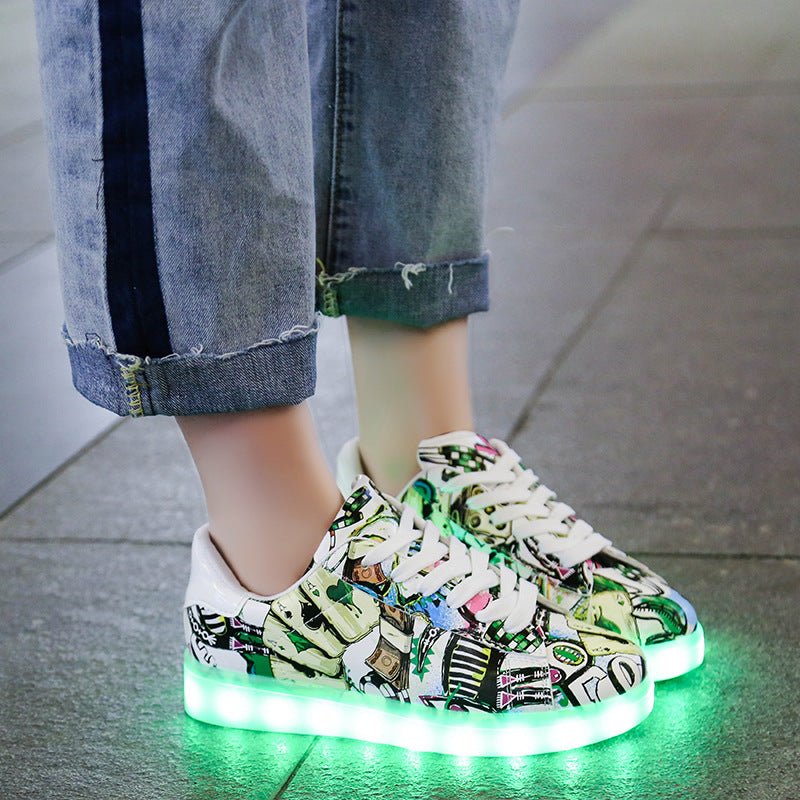 Luminous Shoes, Luminous Shoes, Casual Sneakers - RALO COLLECTION STUDIO