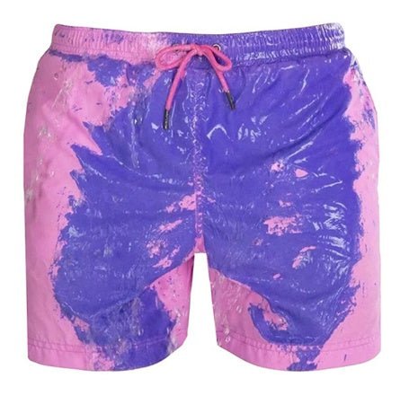 Magical Change Color Beach Shorts Summer Men Swimming Trunks Swimwear Swimsuit Quick Dry bathing shorts Beach Pant - RALO COLLECTION STUDIO
