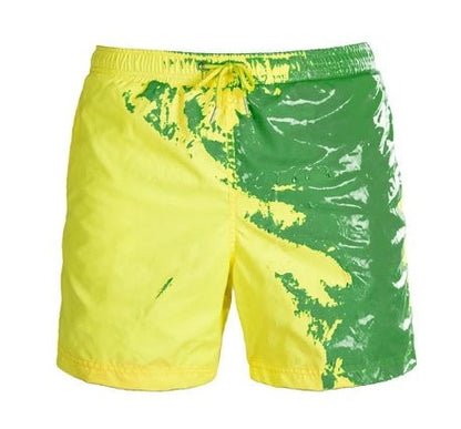 Magical Change Color Beach Shorts Summer Men Swimming Trunks Swimwear Swimsuit Quick Dry bathing shorts Beach Pant - RALO COLLECTION STUDIO