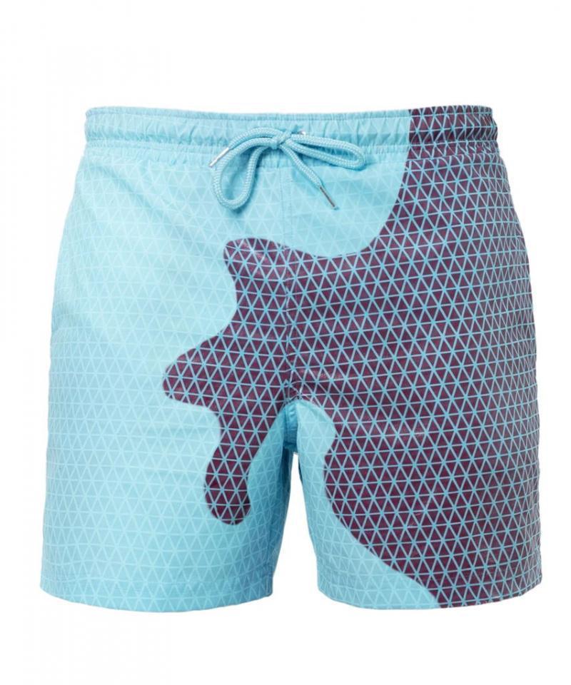Magical Change Color Beach Shorts Summer Men Swimming Trunks Swimwear Swimsuit Quick Dry bathing shorts Beach Pant - RALO COLLECTION STUDIO
