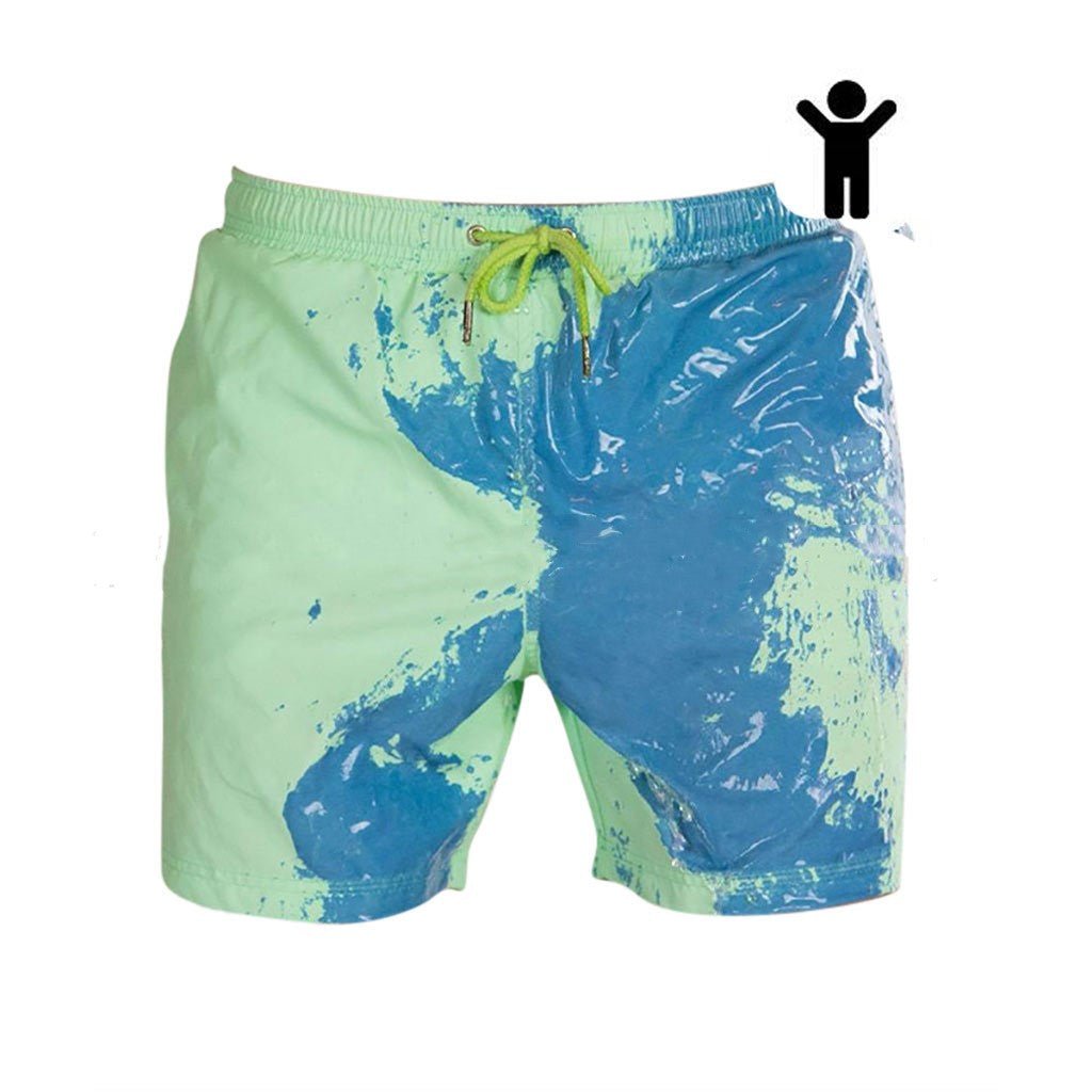 Magical Change Color Beach Shorts Summer Men Swimming Trunks Swimwear Swimsuit Quick Dry bathing shorts Beach Pant - RALO COLLECTION STUDIO