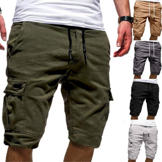 Men Casual Jogger Sports Cargo Shorts Military Combat Workout Gym Trousers Summer Mens Clothing - RALO COLLECTION STUDIO