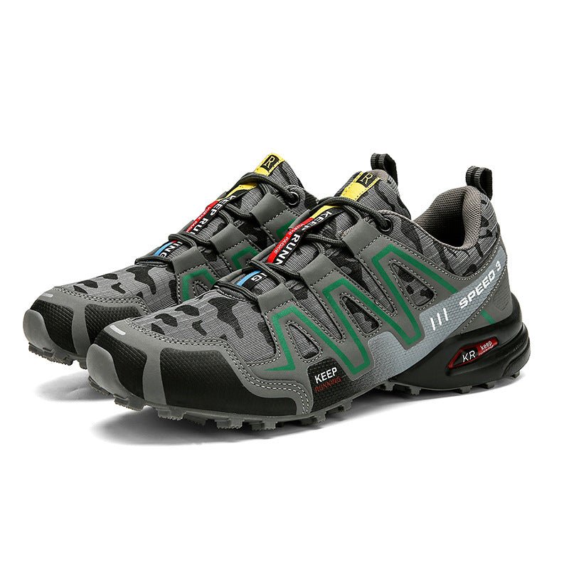RALO COLLECTION Men’s Hiking Shoes – Durable Tactical Trekking Sneakers With Non-Slip Safety Toe - RALO COLLECTION STUDIO
