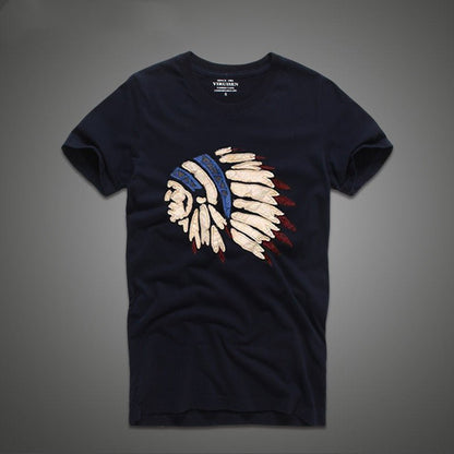 Men Short Sleeved T Shirt Pure Cotton - RALO COLLECTION STUDIO