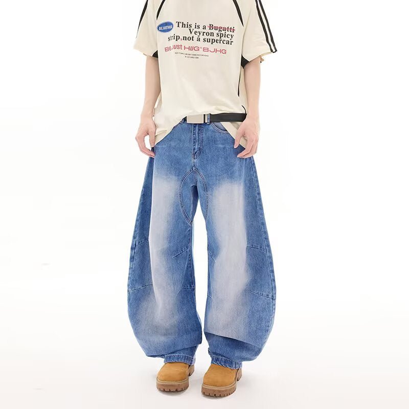 Mens American-style Cowboy Bootcut Jeans - RALO COLLECTION STUDIO