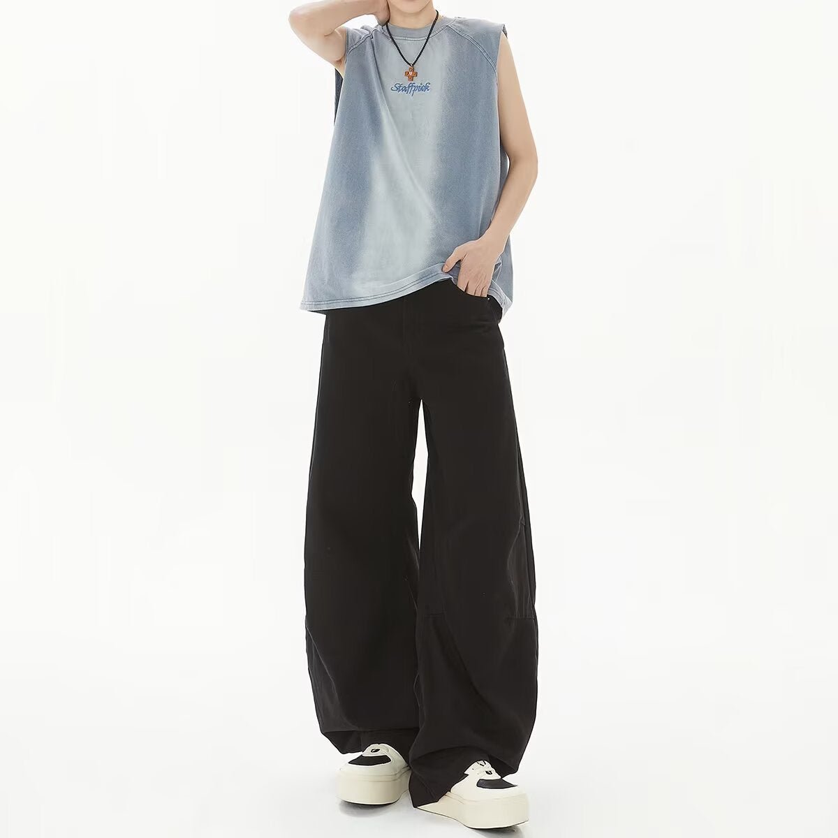 Mens American-style Cowboy Bootcut Jeans - RALO COLLECTION STUDIO